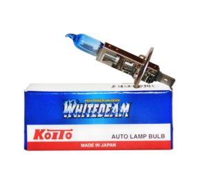 Лампа высокотемпературная Koito Whitebeam H1 12V 55W (100W) 4200K (уп. 1 шт.) H1 12V 55W (100W) 4200K, уп. 1 шт.