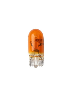 Лампа дополнительного освещения Koito (кратность 10 шт.) 12V 5W – без цоколя T10 (оранжевый) WY5W (ECE)