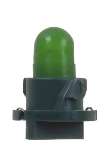 Лампа дополнительного освещения Koito (кратность 10 шт.) 14V 80mA T4.8 – пластик. цоколь (зелёный)