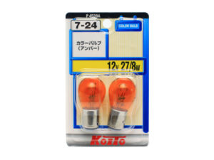 Лампа дополнительного освещения Koito (комплект 2 шт.) 12V 27/8W, блистер-упаковка 2 шт.