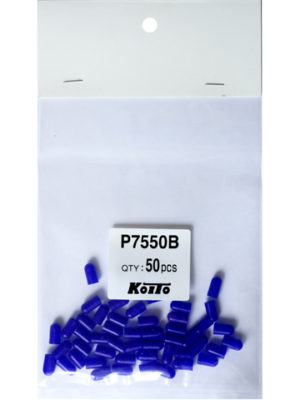 Колпачки для ламп Koito (комплект 50 шт.) T5 колпачки цвет. (синий), упак. 50 шт.