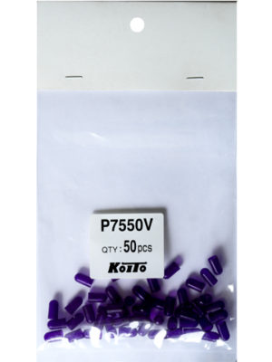 Колпачки для ламп Koito (комплект 50 шт.) T5 колпачки цвет. (фиолетовый), упак. 50 шт.