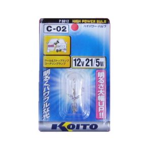 Лампа дополнительного освещения Koito (уп. 1 шт.) 12V 21/5W T20 HIGH POWER BULB, блистер-упаковка 1 шт.