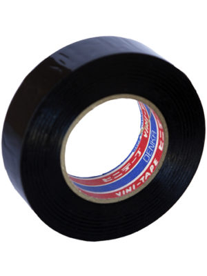 Лента изоляционная Denka Vini Tape, 19 мм, 9 м, черная