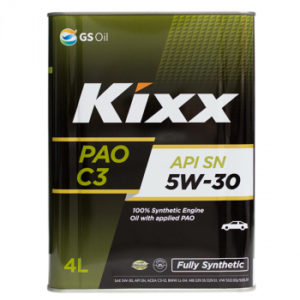 KIXX PAO C3 5W-30 /4л  синт.