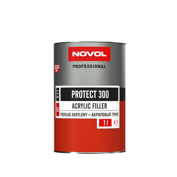 Novol  Грунт 4+1 MS Protect 300 1л (16) серый