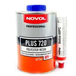 Novol Plus 720 Cмола полиэфирная 1л (16)