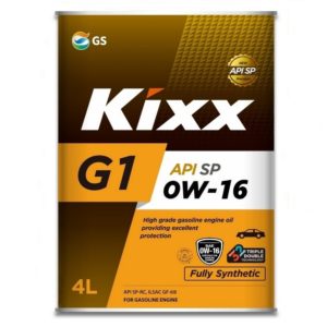 Kixx G1 SP 0W-16 /4л