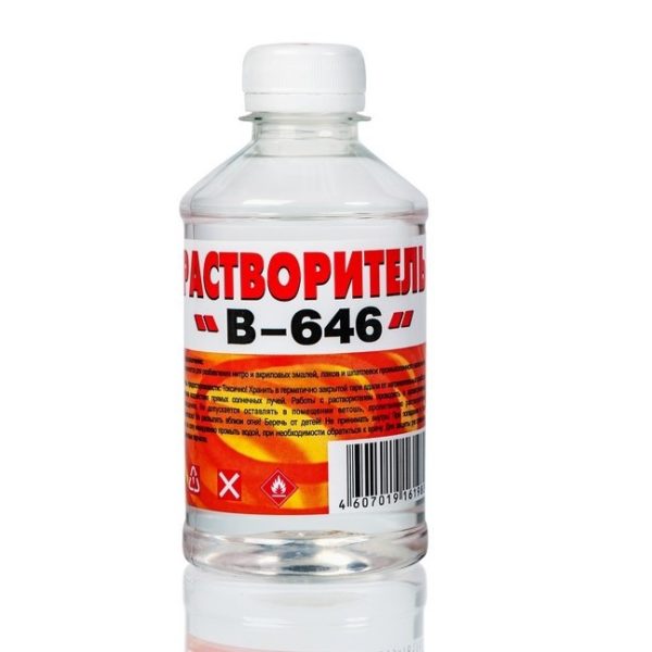 Растворитель В-646  0,25л (1/30)