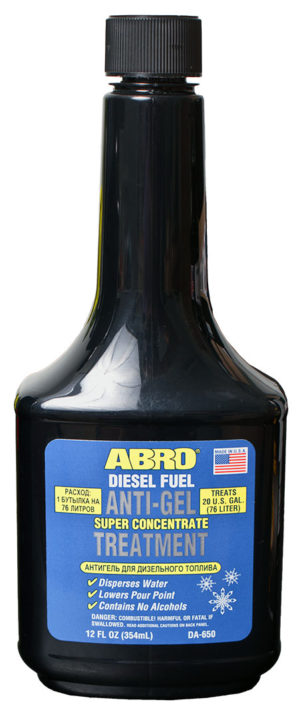 ABRO Антигель-очиститель для дизельного топлива 354 мл DA-650
