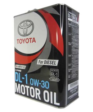 TOYOTA engine oil DL-1 0W-30   4л